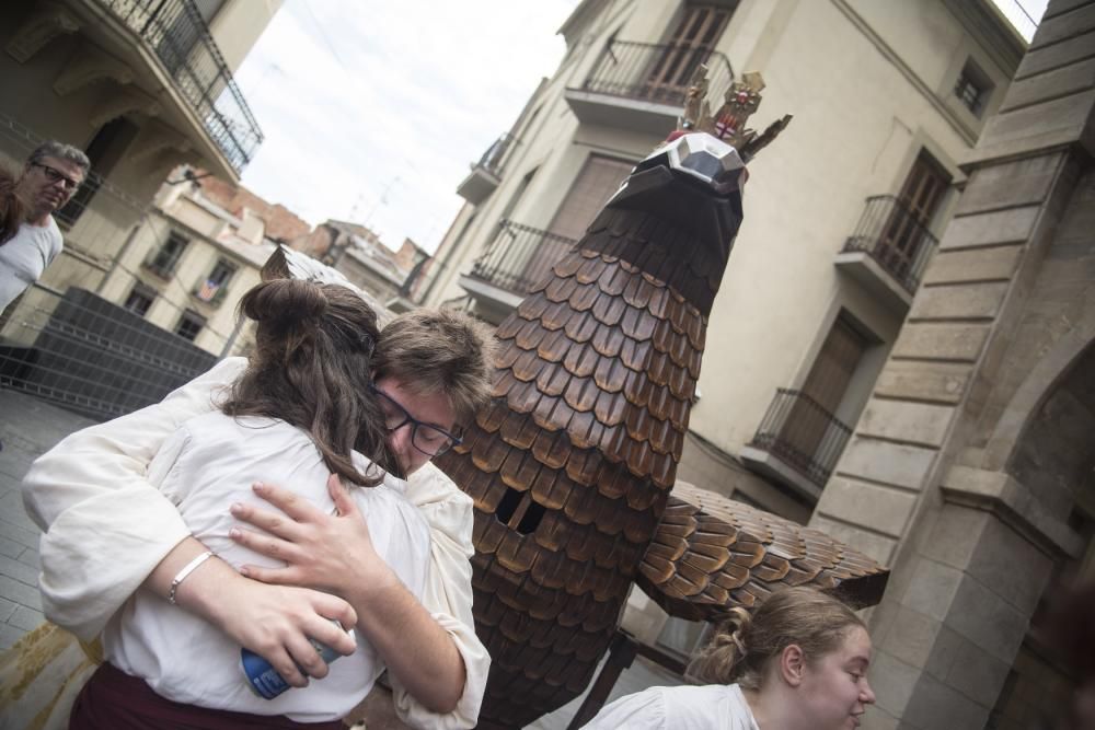 Laia Giralt esdevé la primera dona que porta l'àli