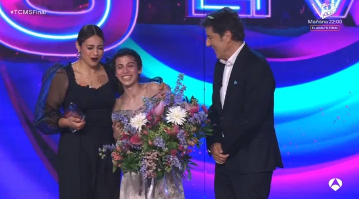 Melani, muy emocionada, llora tras convertirse en la flamante ganadora de la edición