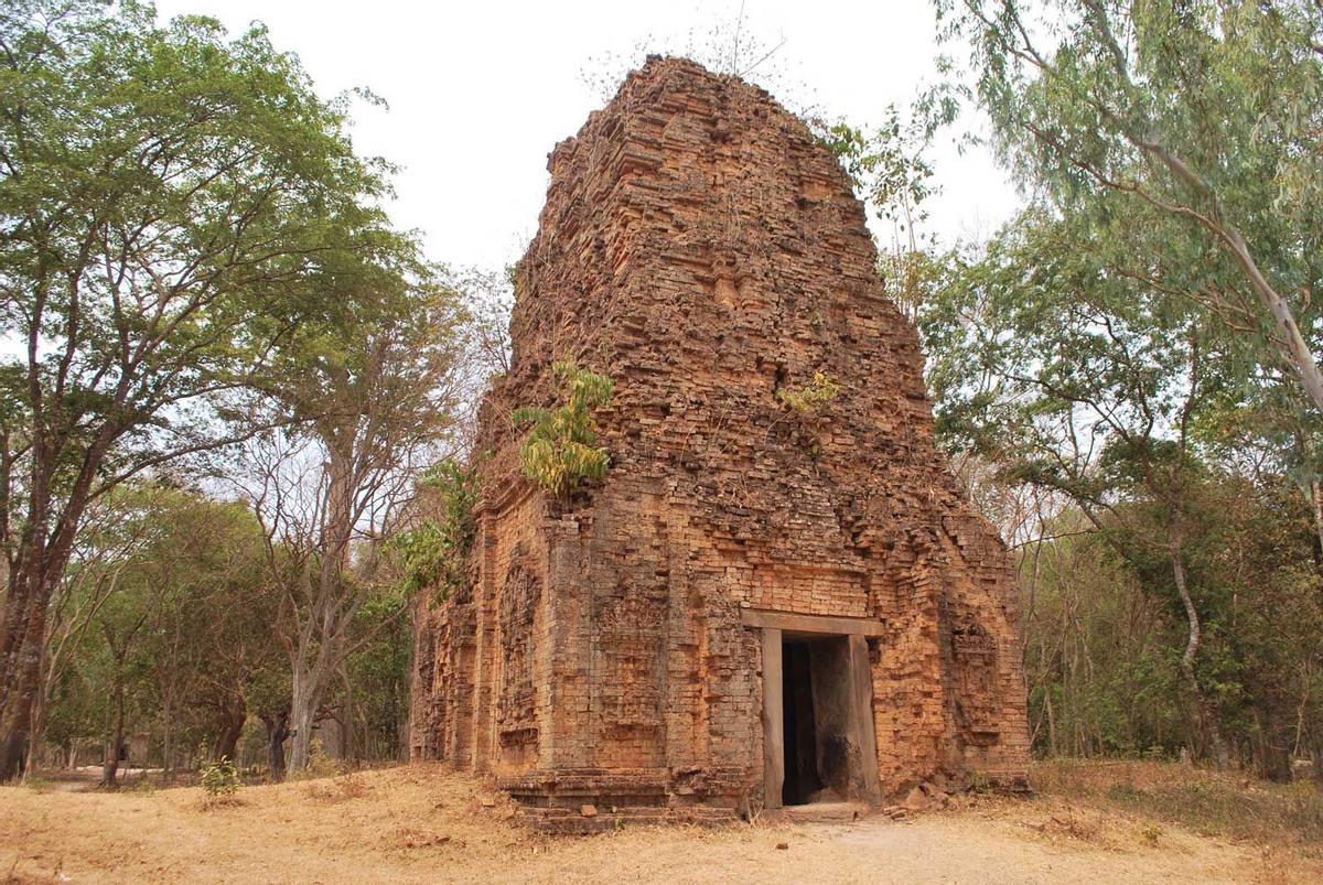 Templos de Sambor Prei Kuk, en Camboya