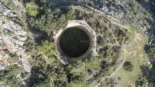 Tesoros de la edad de hielo a vista de pájaro en Alicante