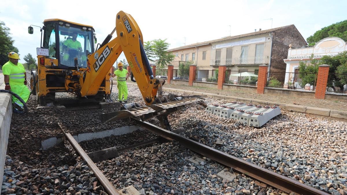 Las obras en Sagunt tienen que estar finalizadas en el primer semestre del 2023.