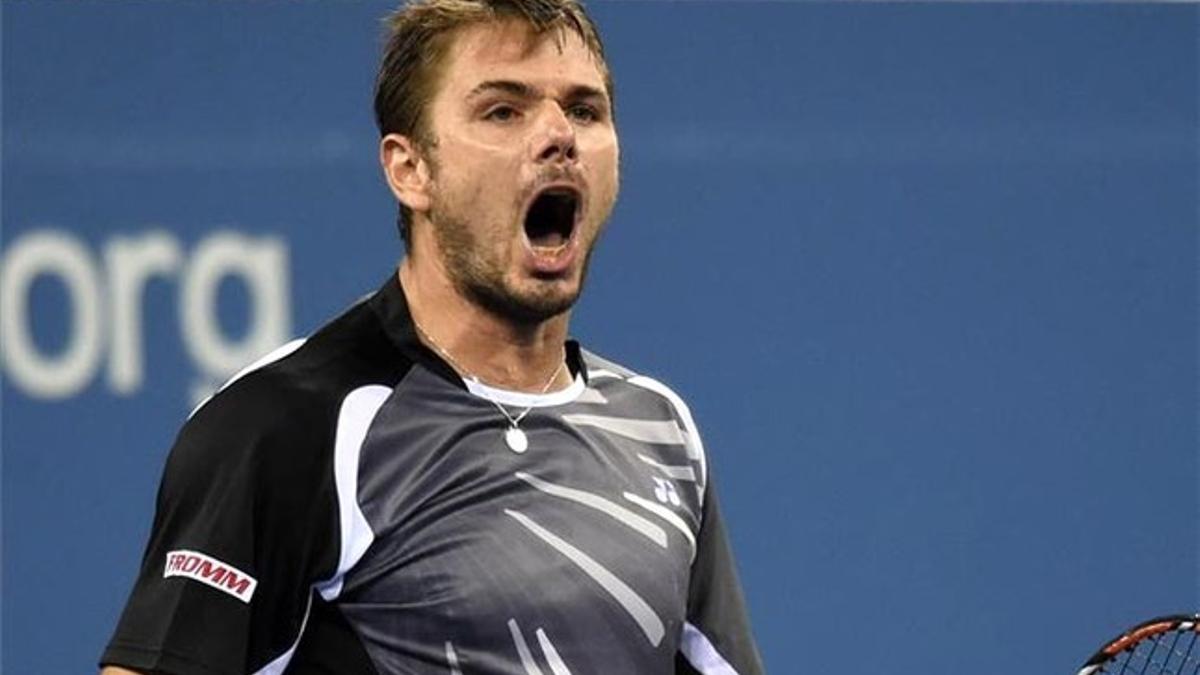 Stan Wawrinka tuvo sus más y sus menos con un apasionado aficionado