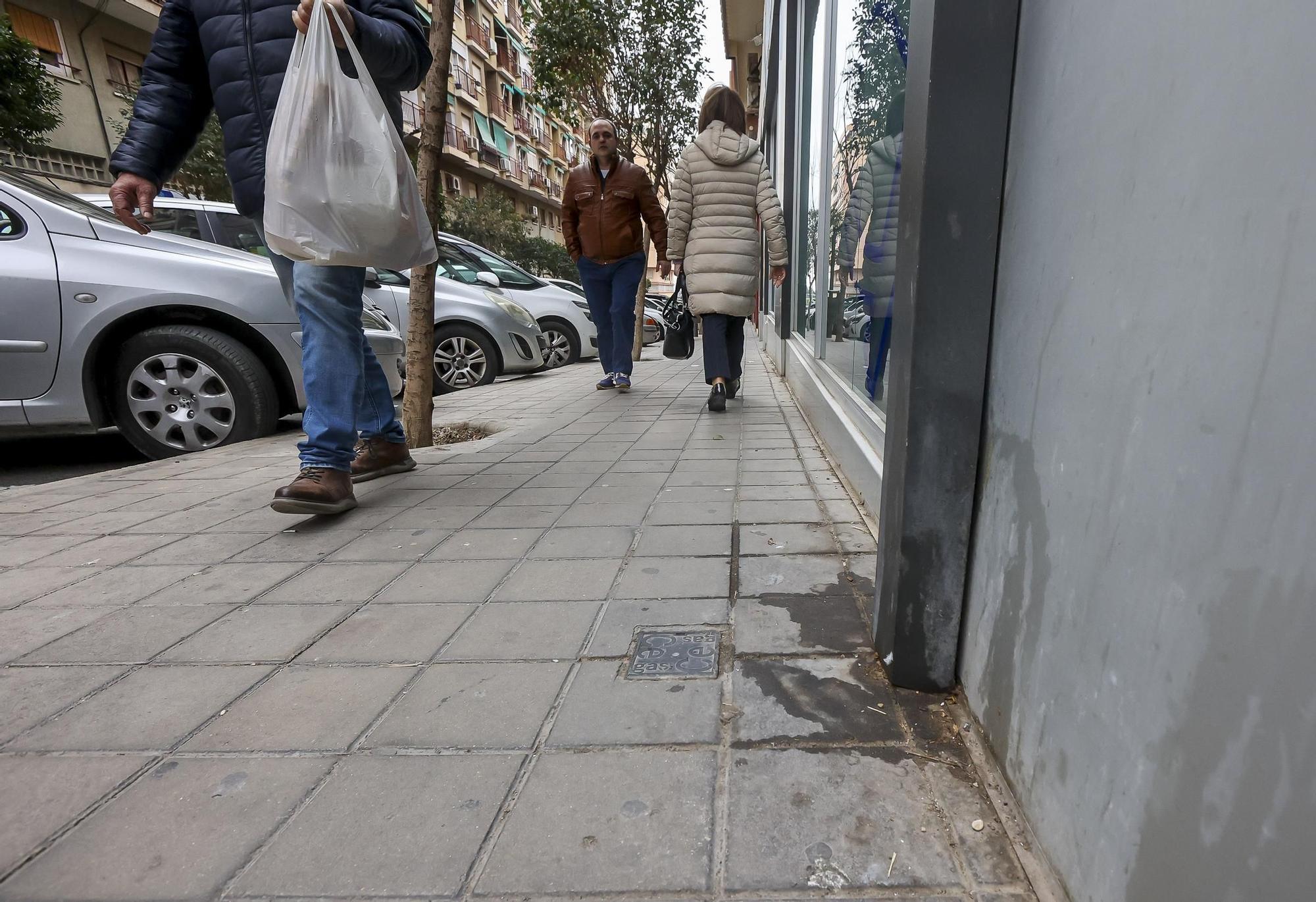 Las palomas y la suciedad toman el barrio de Benalúa