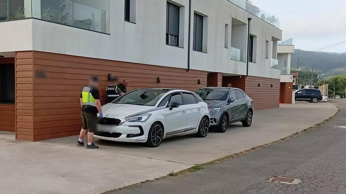 Registro en un nuevo operativo contra el narcotráfico en Arousa.