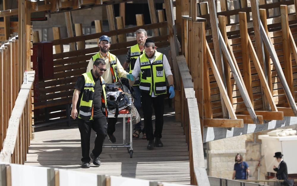 Tres terroristas muertos en un atentado en Jerusalén