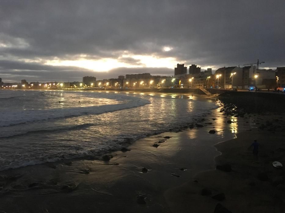 Deportistas en Las Palmas de Gran Canaria