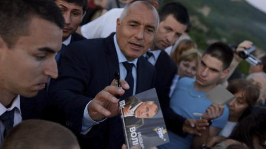 El líder del partido conservador GERB, Boiko Borisov.