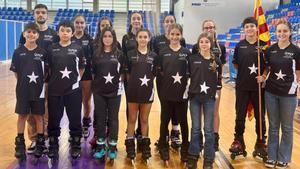 Bon paper de la selecció catalana dInlineFreestyle SUB14 a Valladolid