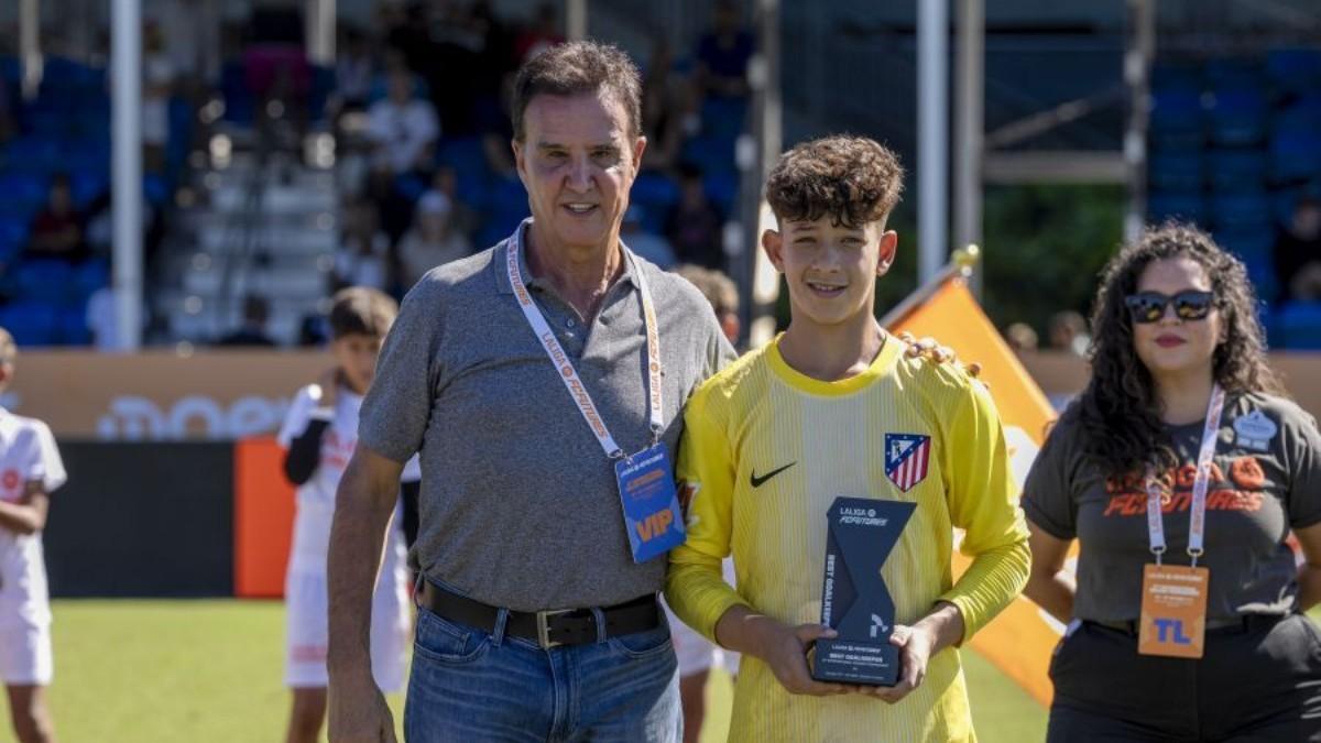 Iñigo fue un coloso en la portería del Atlético