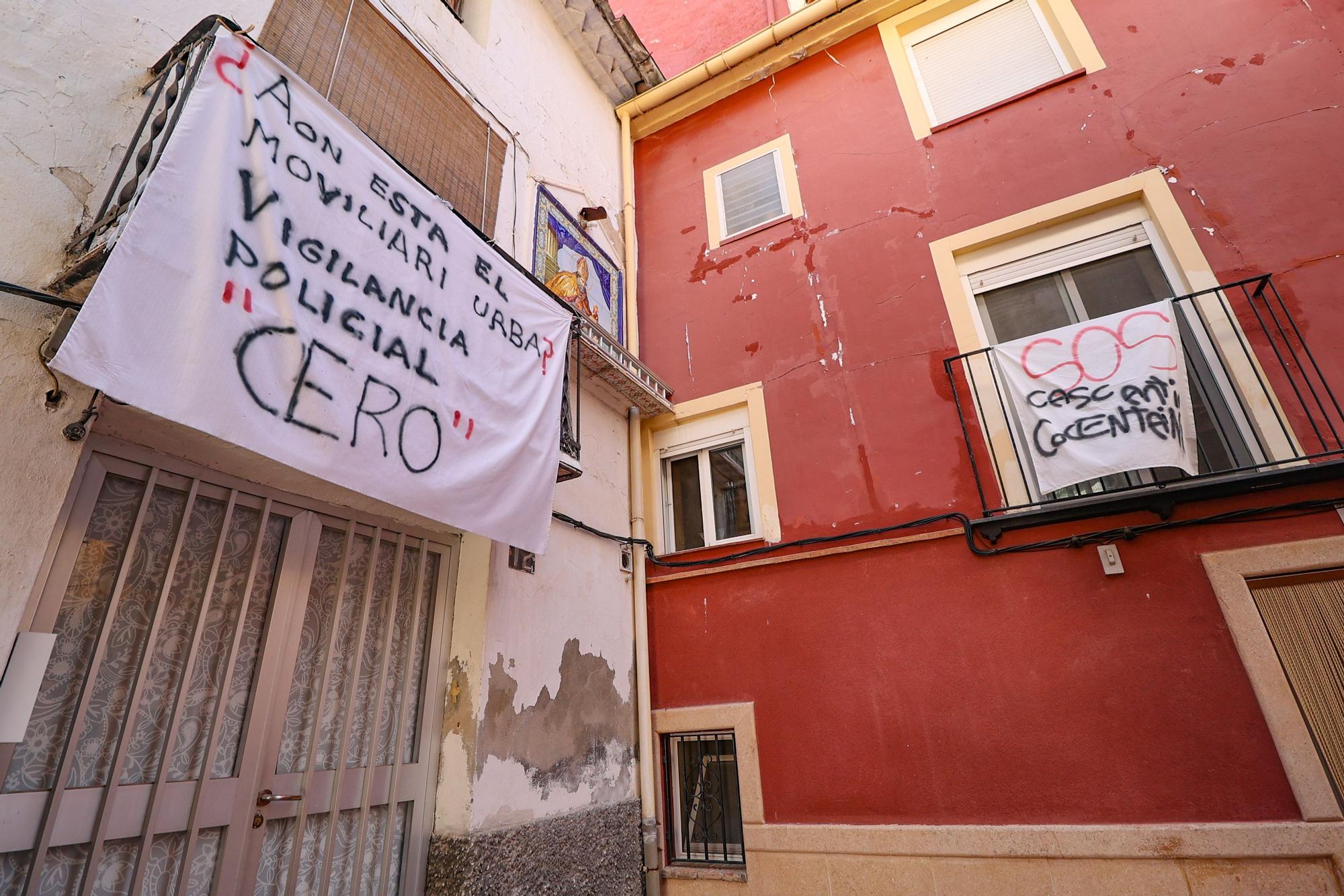 Vecinos de Cocentaina alertan de la degradación del casco antiguo y exigen más mantenimiento