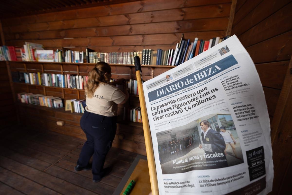 Todas las imágenes de la Biblioplatja de Talamanca