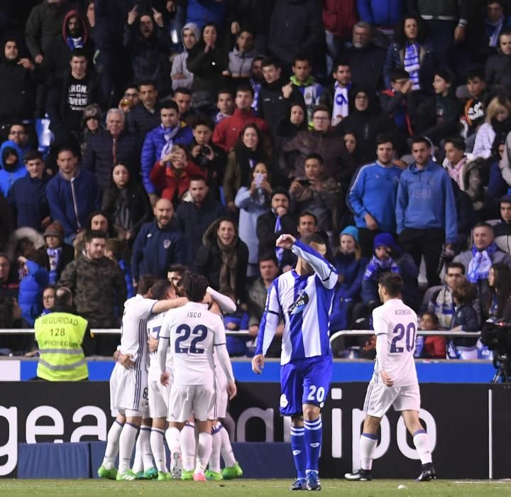 El Dépor cae goleado ante el Madrid