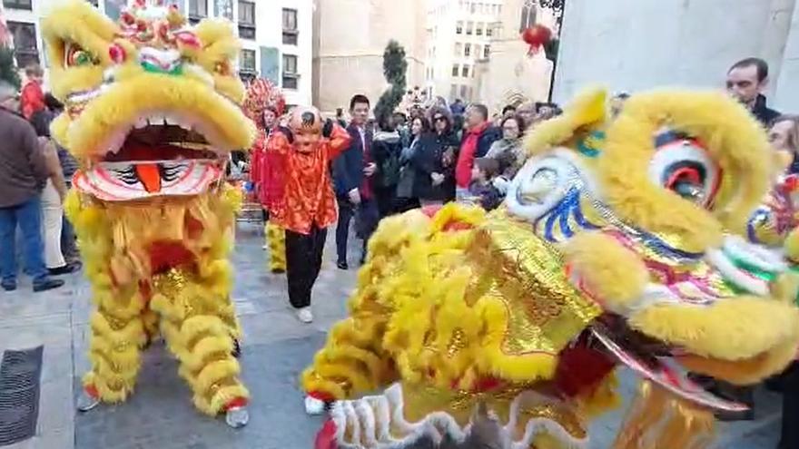 La fiesta del Año Nuevo chino en Castelló