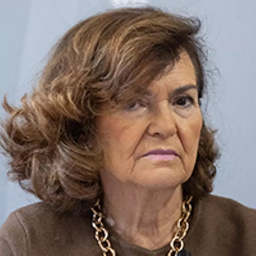 Carmen Calvo, exvicepresidenta del Gobierno: "Felipe y Letizia están a la altura de las exigencias"