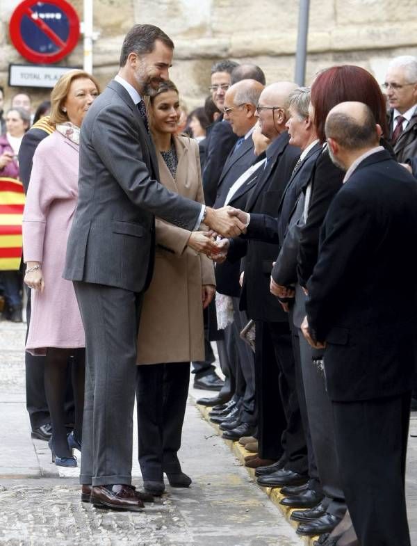 Fotogalería: Los Príncipes de Asturias, en Alcañiz y Caspe.