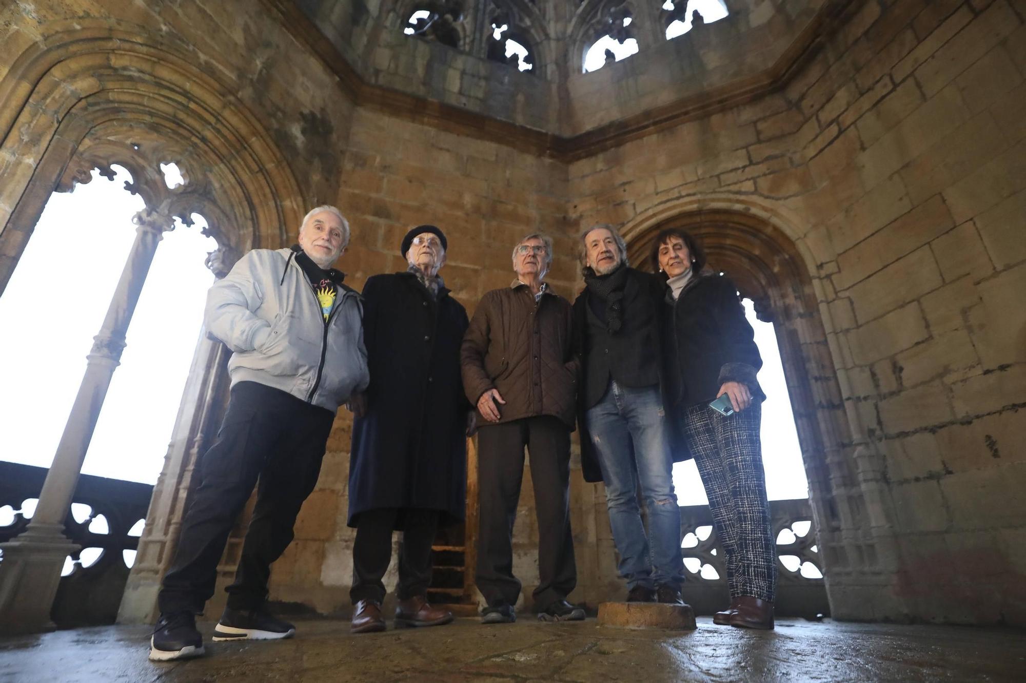 En imágenes: Visita de Jean-François Botrel a la catedral de Oviedo