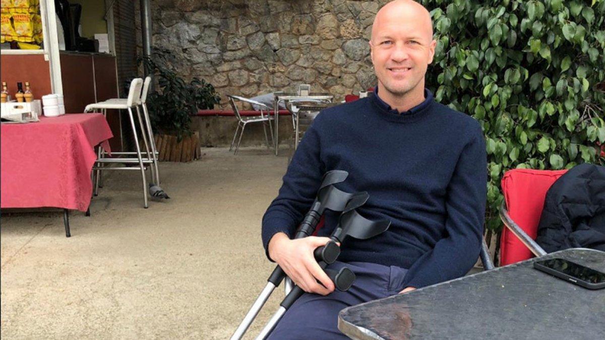 Jordi Cruyff se recupera tras la intervención