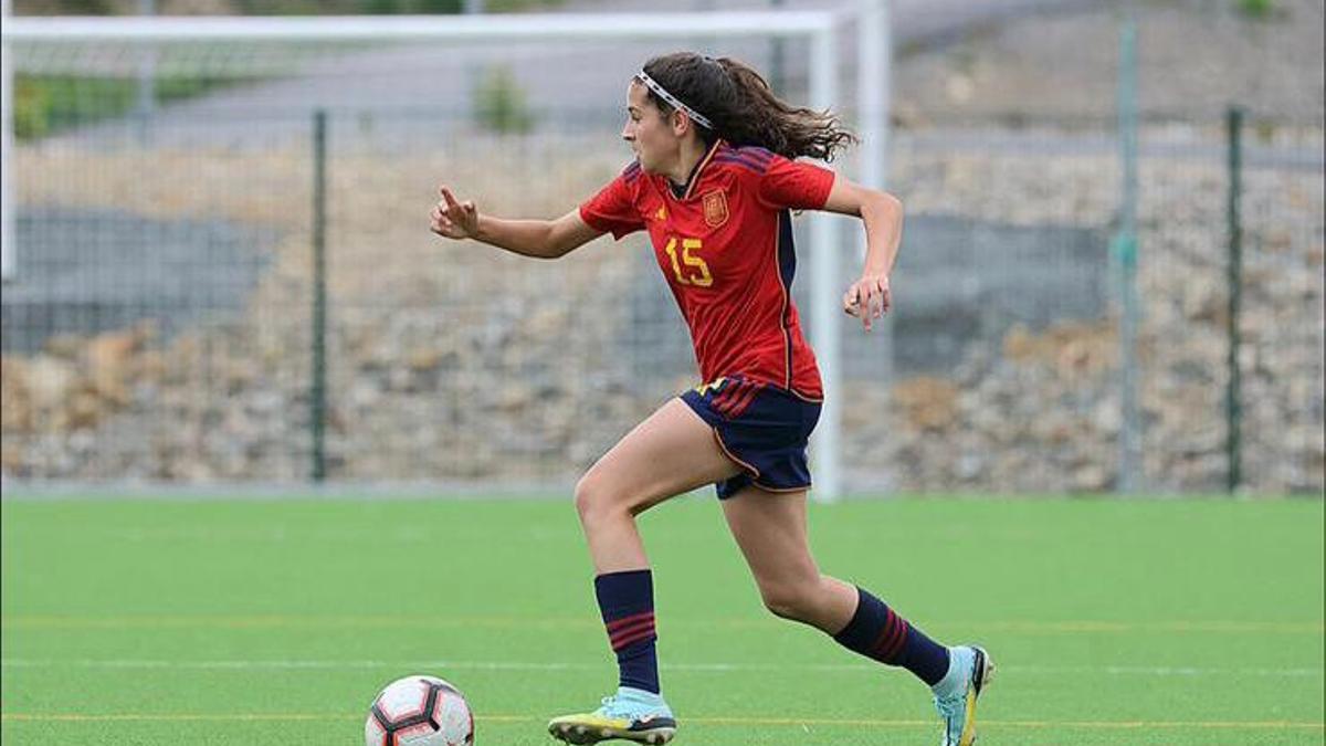 La selección española incluye en su lista a Lucía Rivas