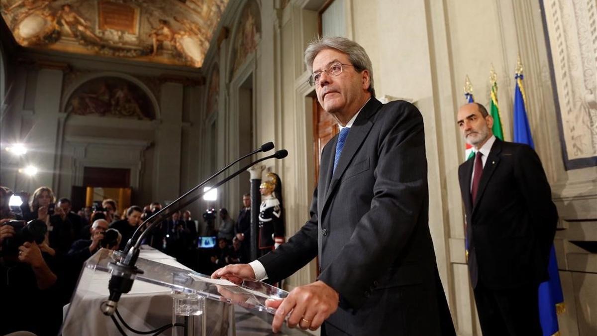 Gentiloni, primer ministro italiano