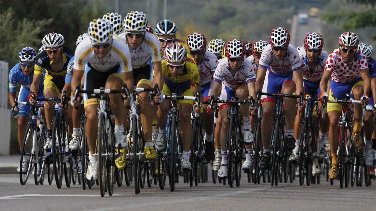 Imatge d’arxiu d’una prova ciclista a Estivella