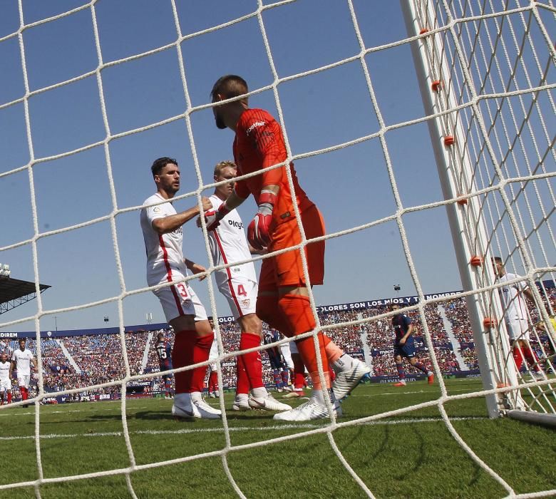 Levante 2-6 Sevilla, en imágenes