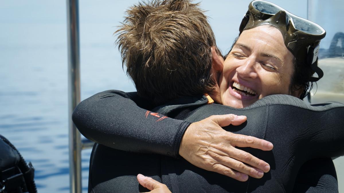 Silvia Abril y Gotzon Mantuliz en Baja California