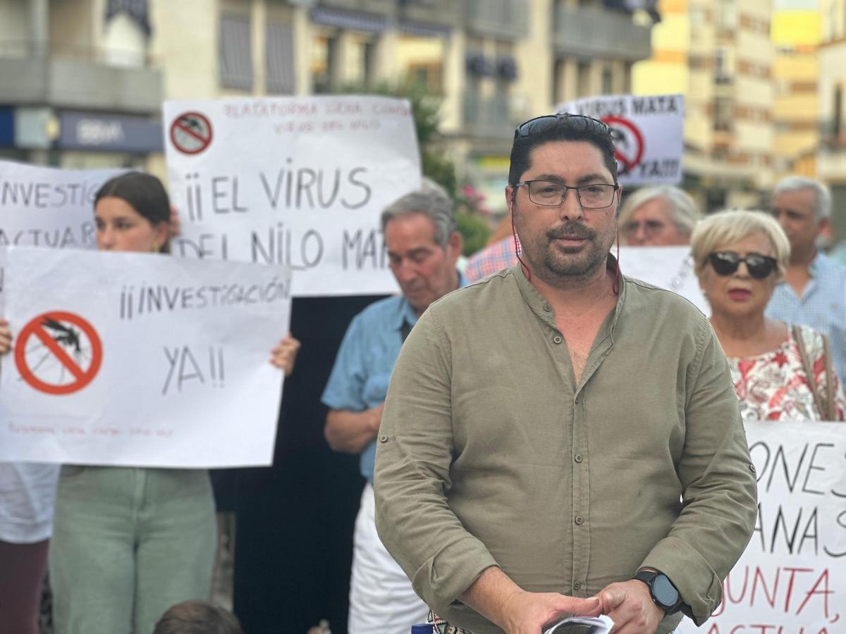 Juan José Sánchez, portavoz de la plataforma Luchando contra el virus del Nilo.