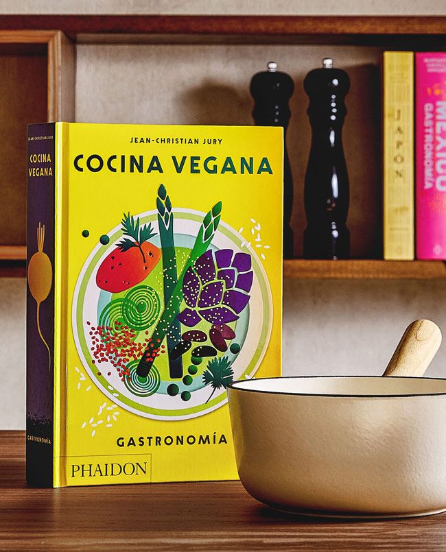 Libro de recetas de comida vegana de Editorial Phaidon