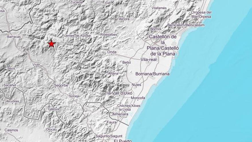 La Sierra de Espadán tiembla tras un terremoto de 3,1