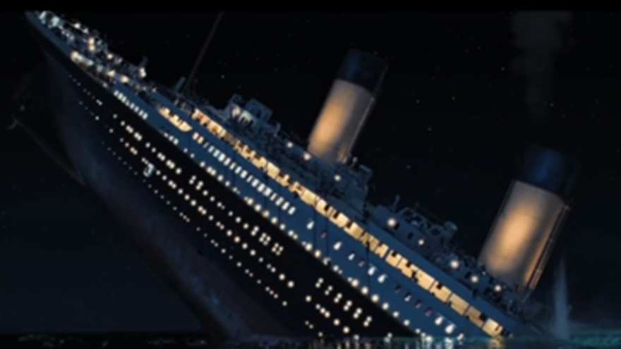 Fotograma de la pel·licula Titanic.