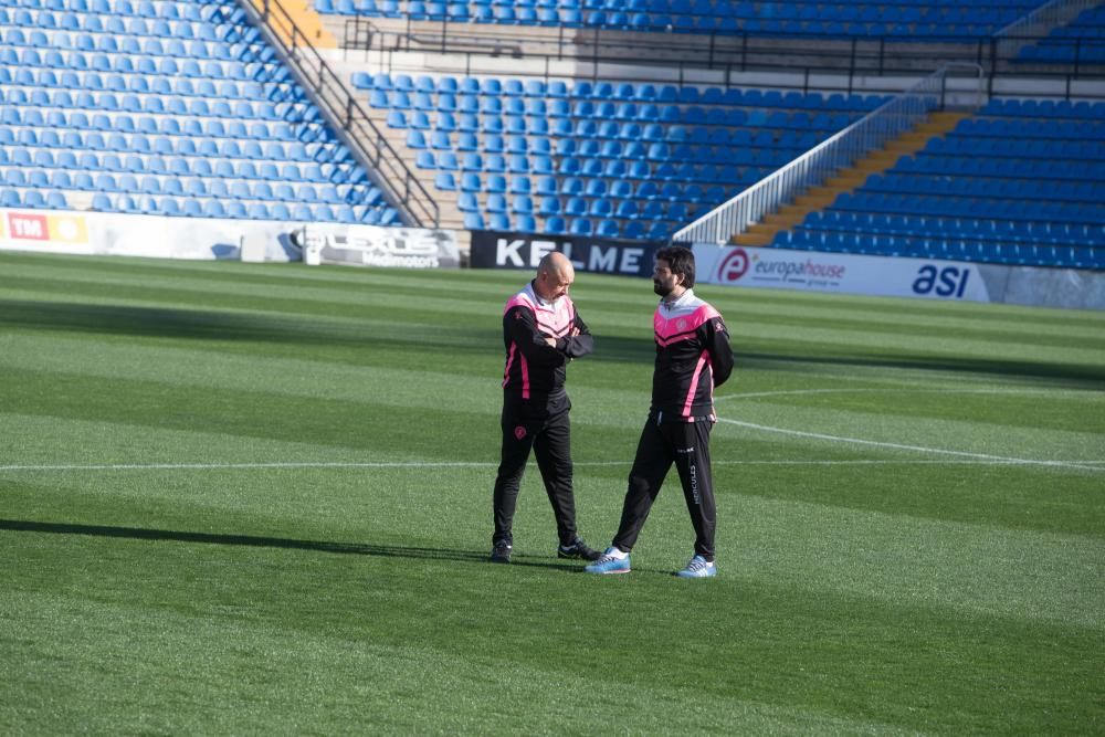 Primer entrenamiento del Hércules de 2018