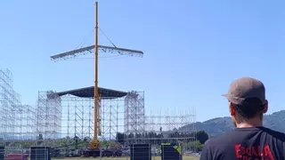 El Boombastic ya toma forma en Asturias (y es espectacular): un escenario más grande que la Estatua de la Libertad, El Molinón, el Tartiere o el Palacio Real...