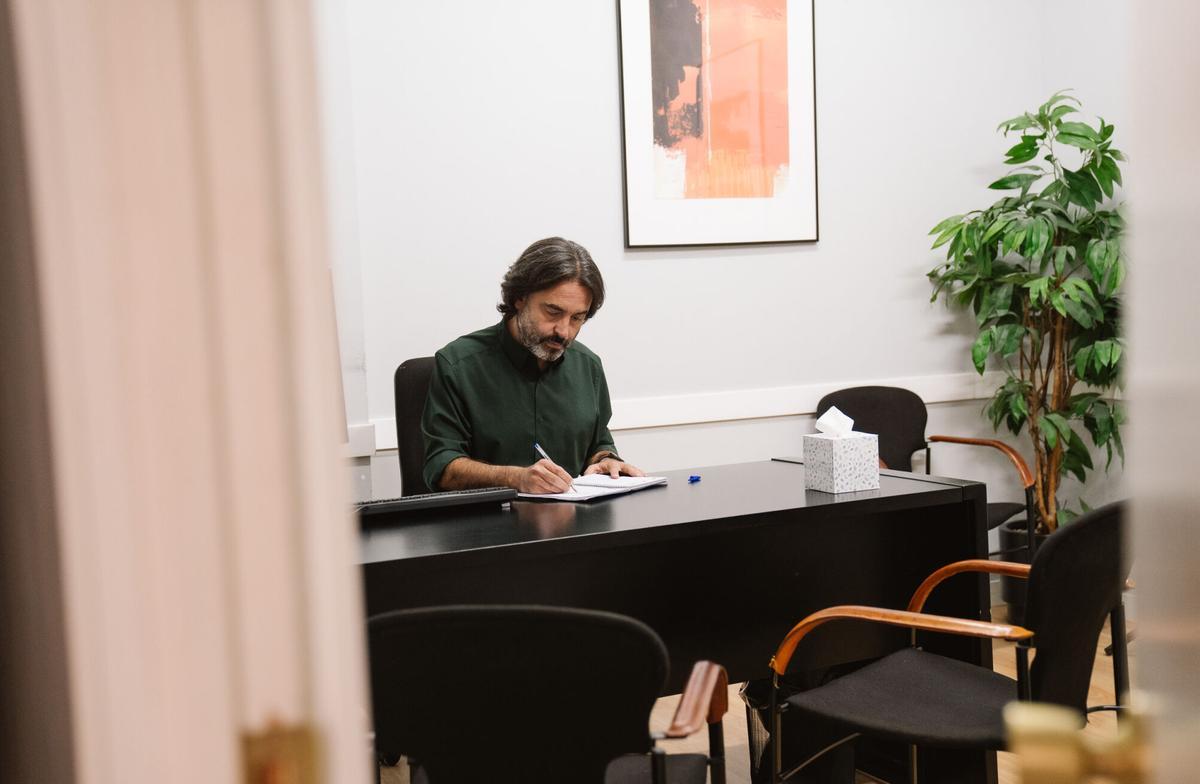 Pablo Llama, psicólogo de Proyecto Hombre Madrid.