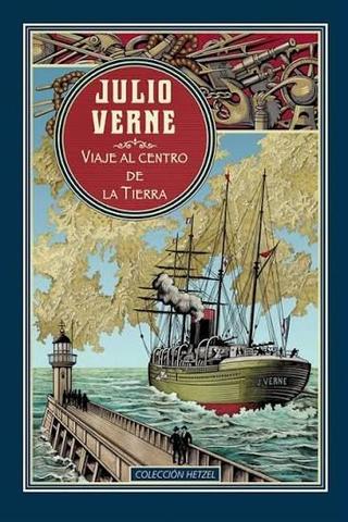 Portada de 'Viaje al Centro de la Tierra" de Julio Verne.