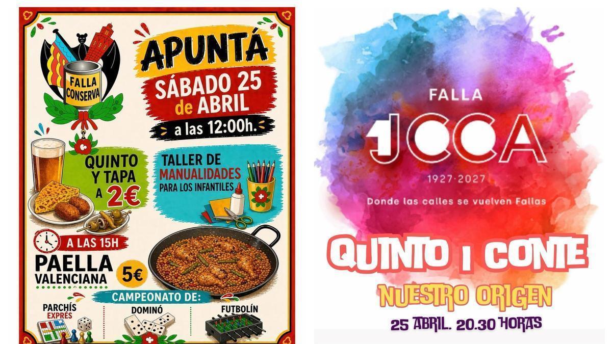 L'Apuntà vuelve a las Fallas 2027 con casales abiertos el 25 y 26 de abril