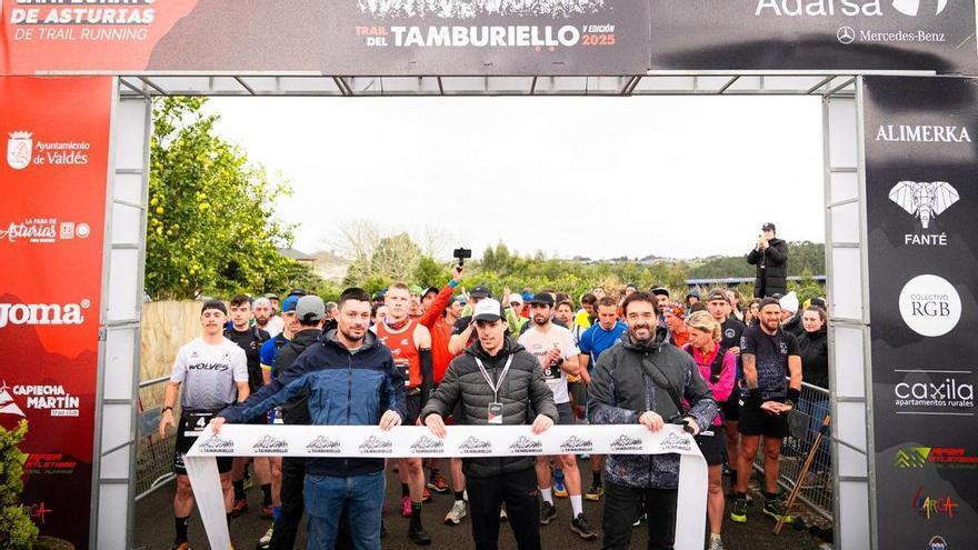 El trail que acabó con una fabada en la línea de meta para los corredores