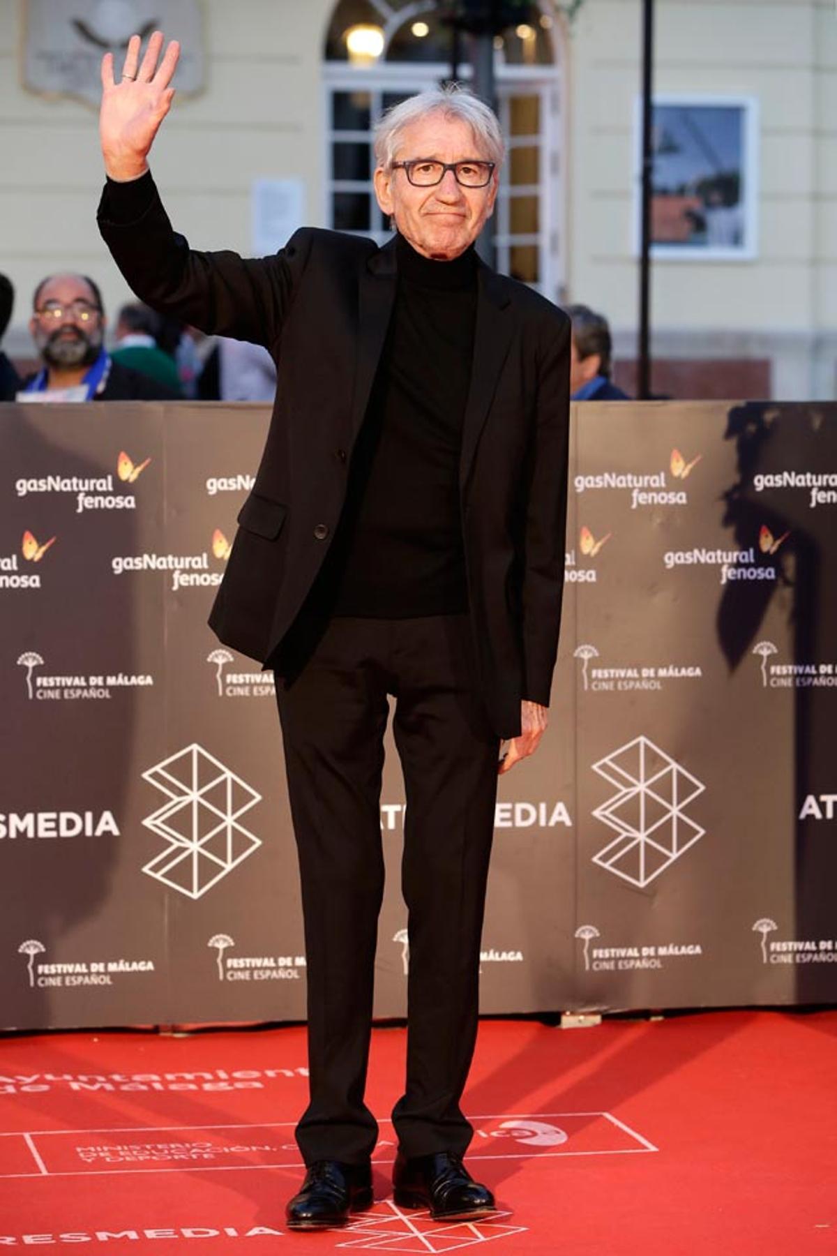 Jose Sacristán, en la presentación deQuatretondetaen el Festival de Cine de Málaga.