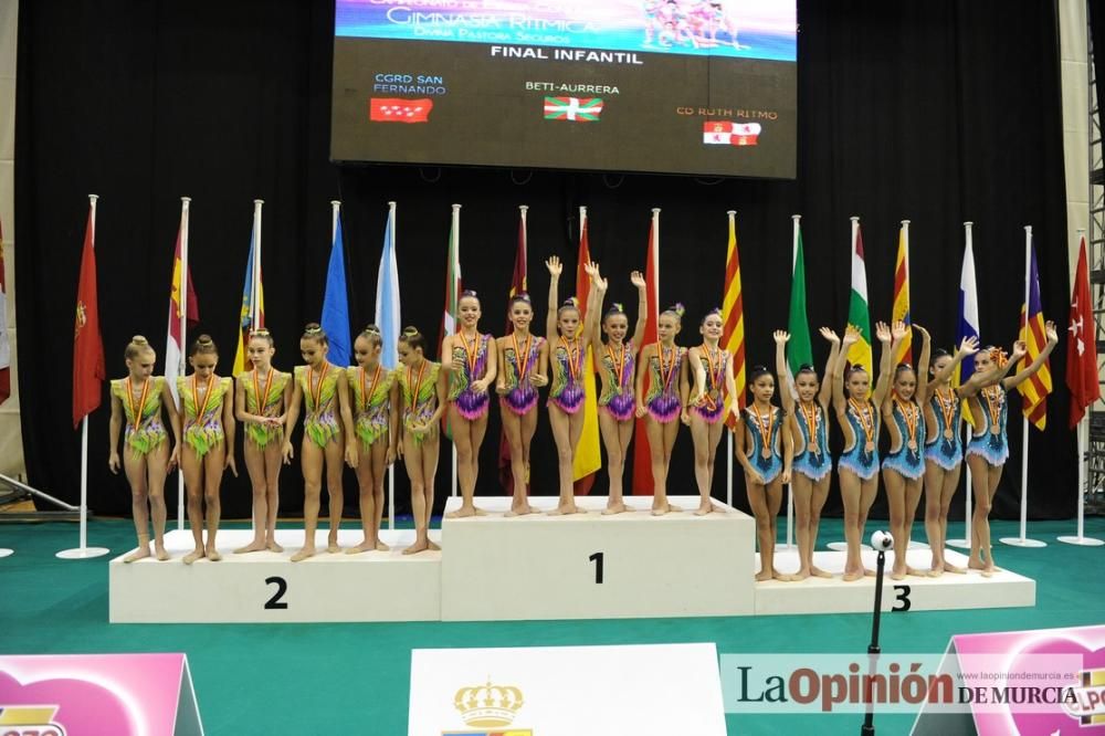 Campeonato de Gimnasia Rítmica: entrega de trofeos y clausura