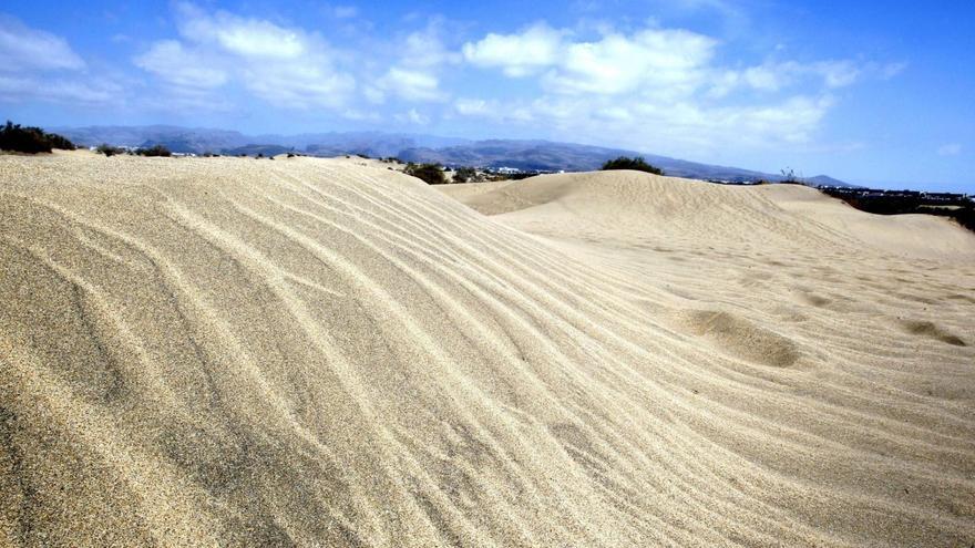 Las dunas de Maspalomas, uno de los iconos de Gran Canaria.