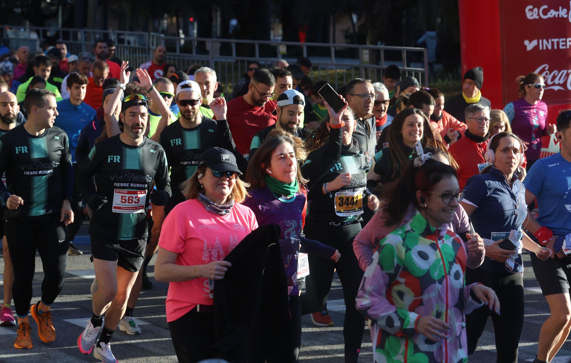 Explosión valencianista en la carrera Runners Ciudad de Valencia