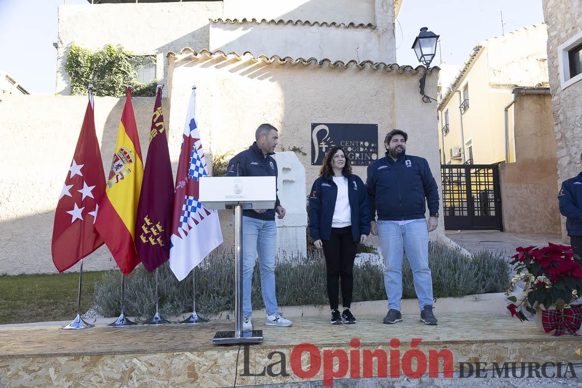 Así ha sido la visita de Isabel Díaz Ayuso a Caravaca de la Cruz