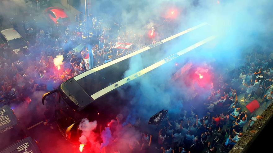 Vigo se vuelca con el Celta ante un partido histórico por la permanencia