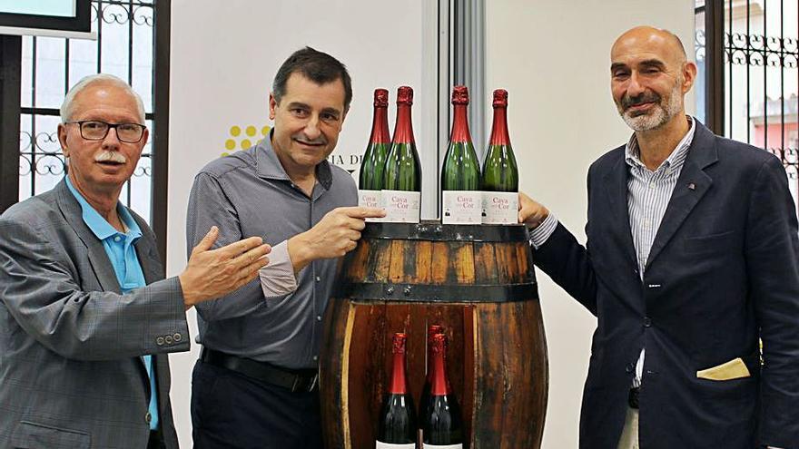 Presentació de les ampolles de Cava amb Cor