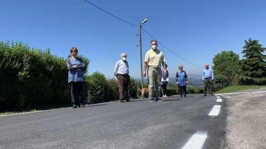 La carretera de La Comba, lista