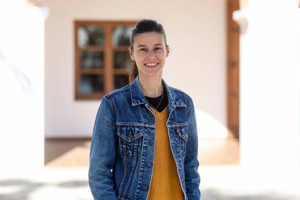 Mar Torres Mateu, tras compartir su experiencia en la presentación del proyecto Hospice