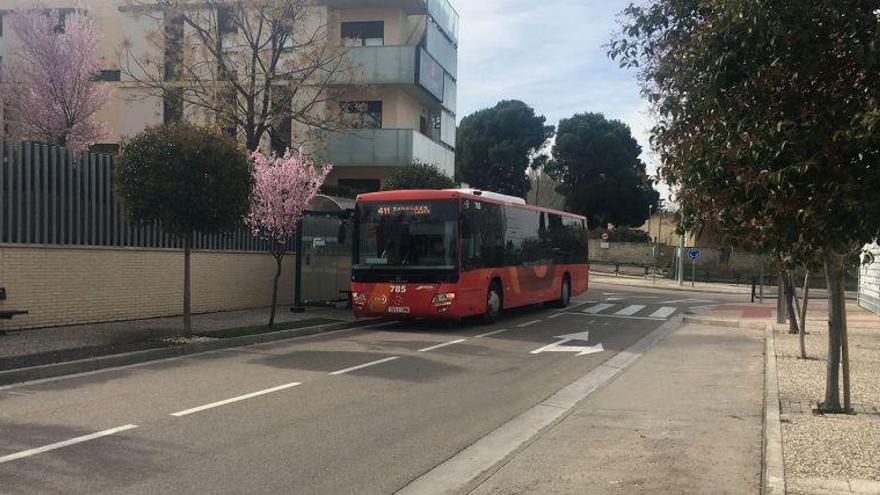 Aumentan los servicios del transporte urbano a María de Huerva y Cadrete