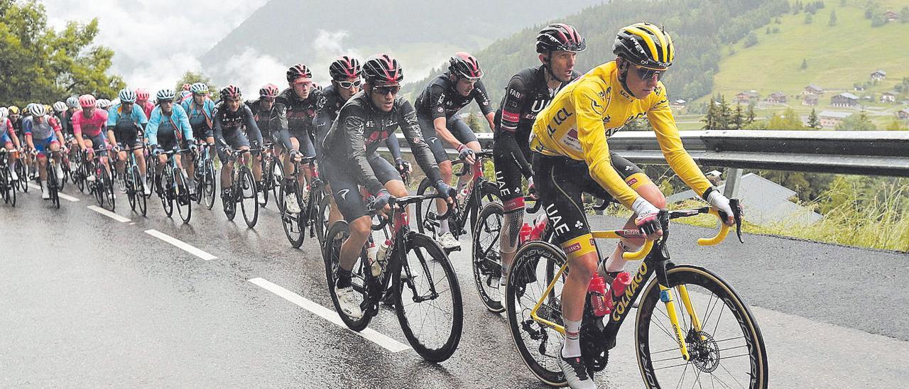 Pogacar ha conseguido en pocos días que todos vayan a su rueda en el Tour.