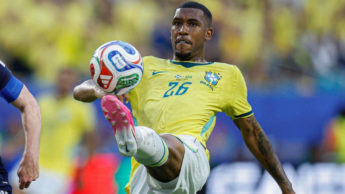 Rayan jugó a un gran nivel en el Escocia-Brasil