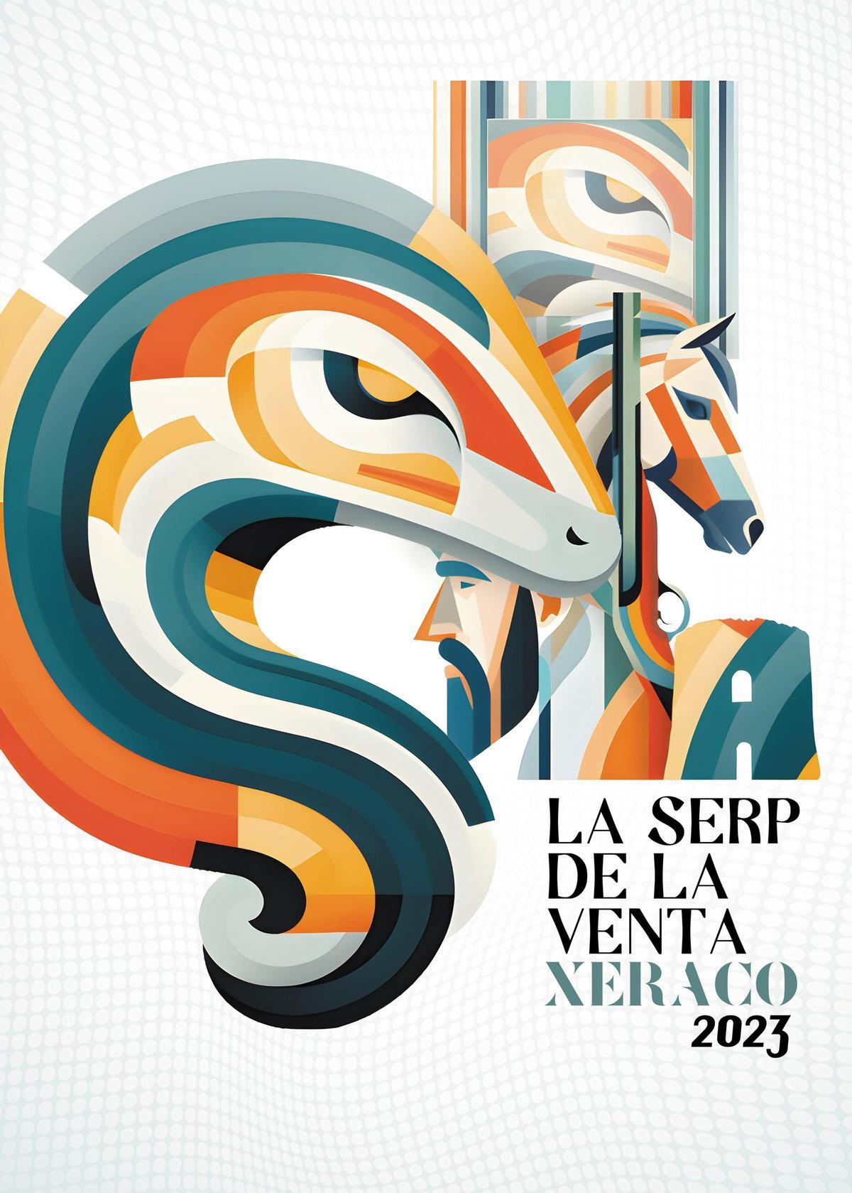 Un diseñador de Xàtiva ha ganado más de 20 concursos de carteles de fiestas en un año