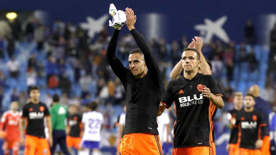 Rodrigo Moreno agradece el apoyo de la afición.